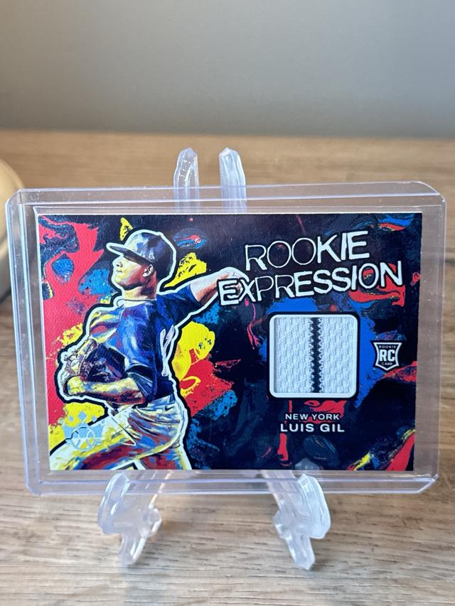 2022 Panini Diamond Kings Luis Gil Rookie Expression Relic Set #RE-LG