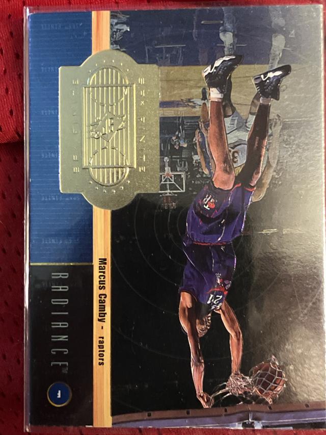 1998 UD SPx Finite Marcus Camby  ﻿Series One #52