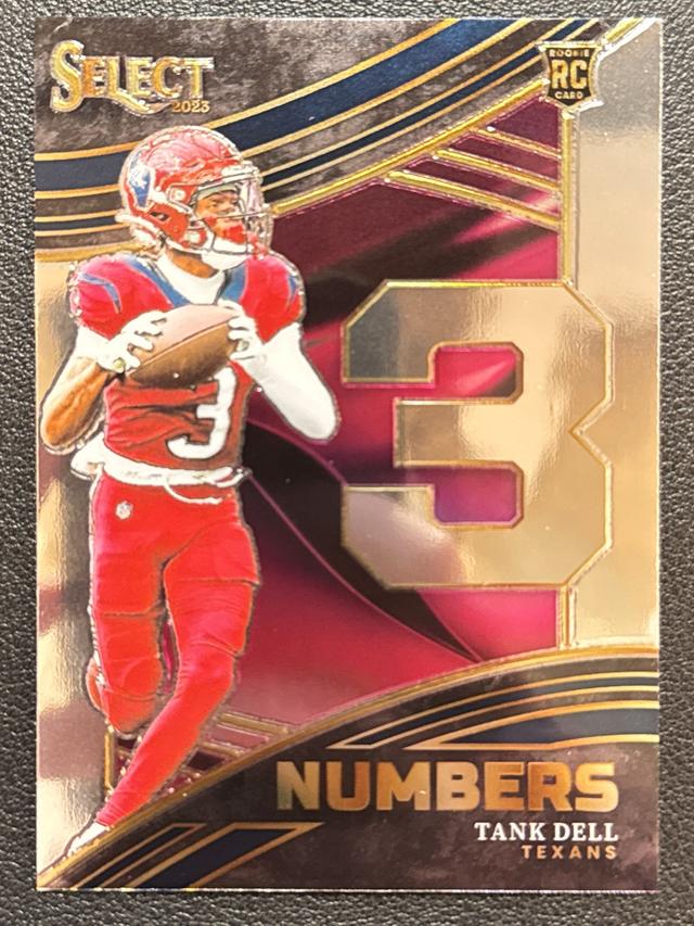 2023 Panini Select Tank Dell Numbers #NMD-NTD