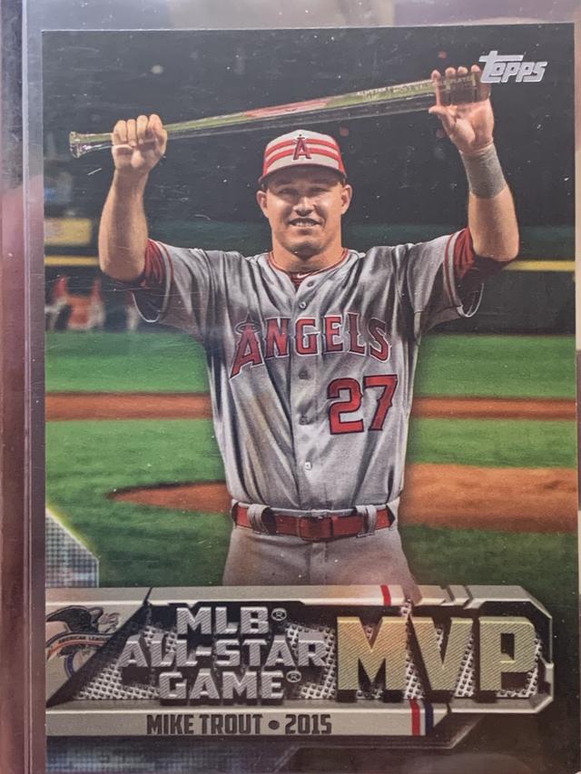 2017 Topps Series 2 Mike Trout All-Star Game MVP Set #ASM-24