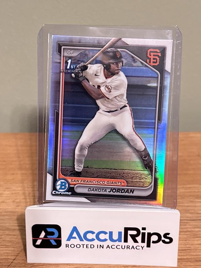 2024 Bowman Draft Dakota Jordan Chrome Base Refractors #BDC-71