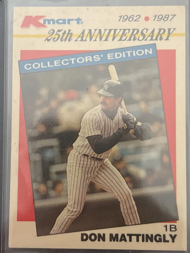 1987 Topps Kmart 25th Anniversary Don Mattingly ﻿Base Set #28