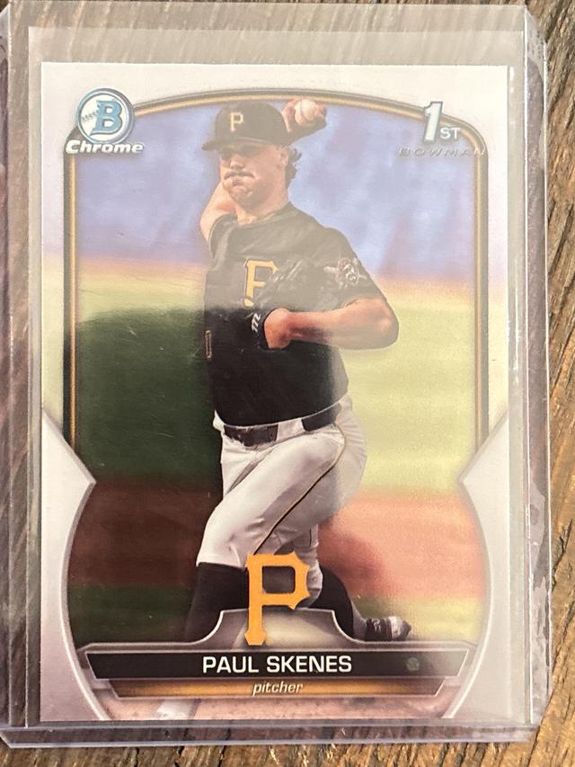 2023 Bowman Draft Paul Skenes Bowman Chrome #BDC-14