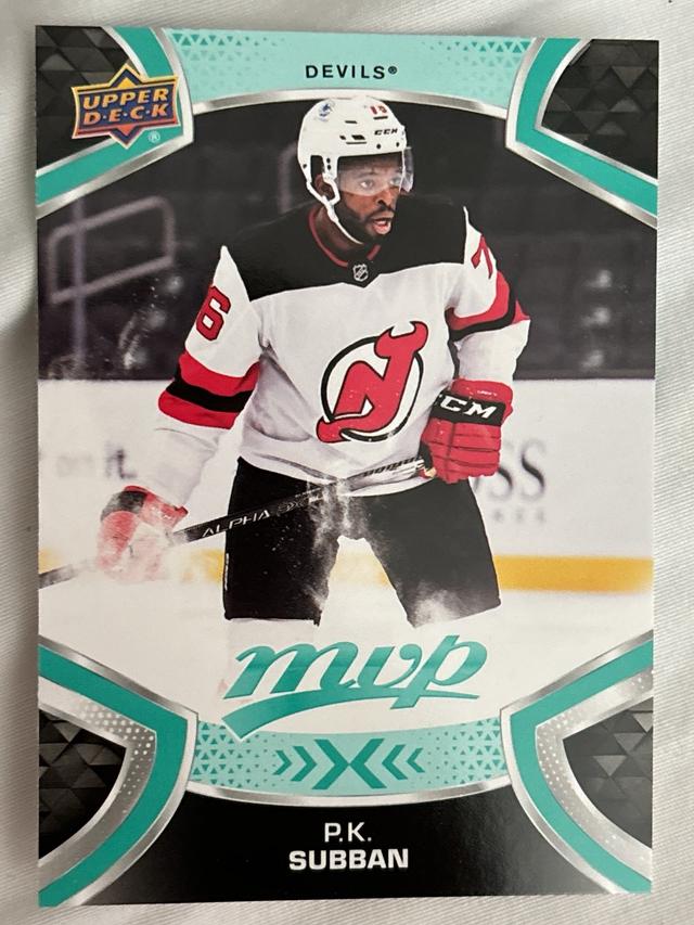 2021-22 Upper Deck MVP Hockey P.K. Subban ﻿Base #76