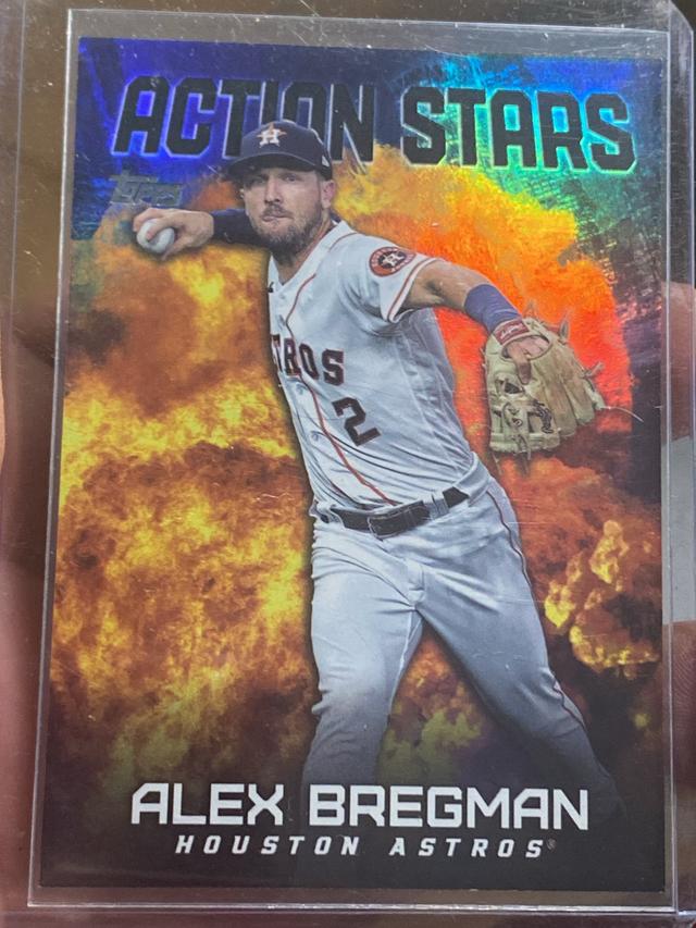 2023 Topps Update Series Alex Bregman ACTION STARS #AS-27