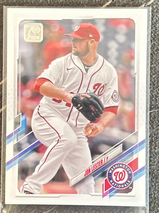 2021 Topps Update Jon Lester BASE SET #US100