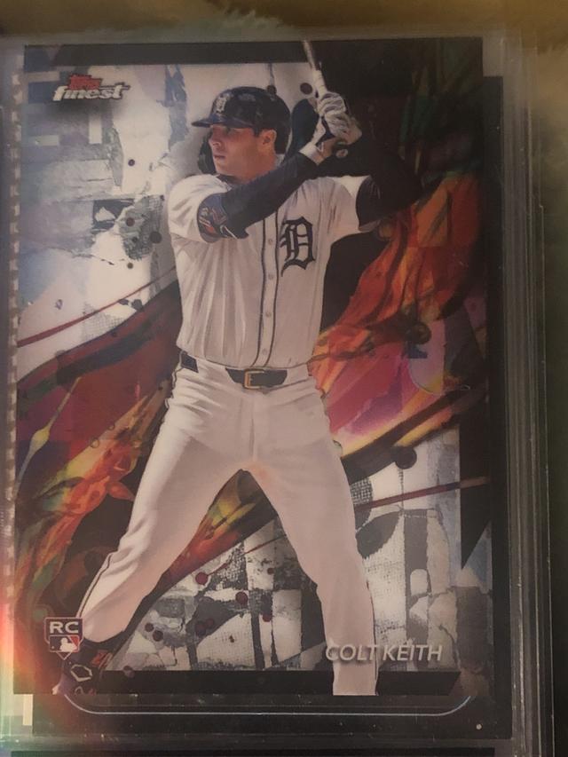 2024 Topps Finest Colt Keith ﻿Base Set #38