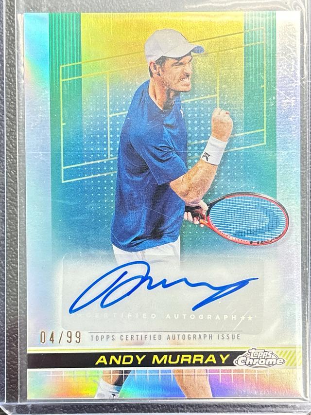 2024 Topps Chrome Tennis Andy Murray Refractors /99 #AIV-AMY