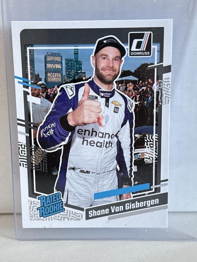 2024 Donruss Racing Shane Van Gisbergen Rated Rookies #100