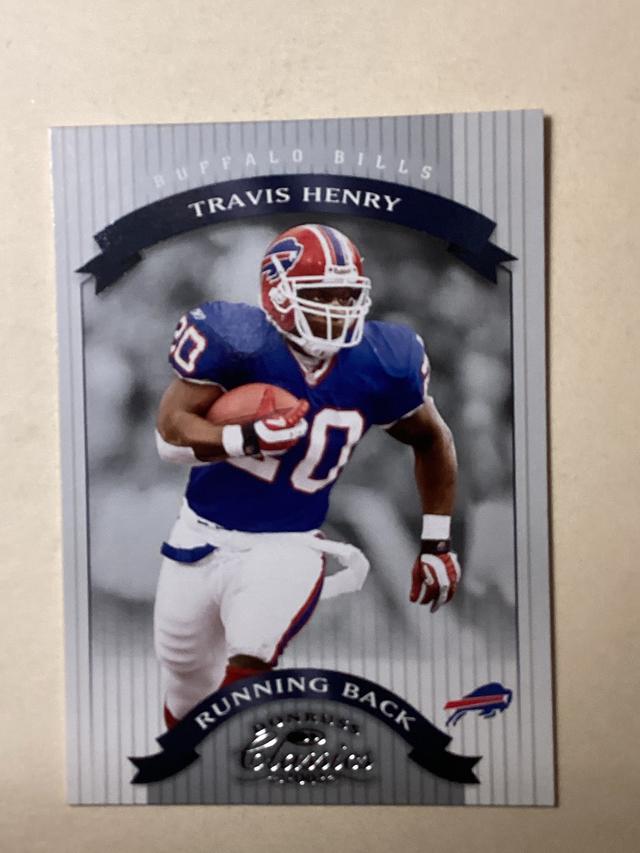 2002 Donruss Classics Football Travis Henry ﻿Base #51