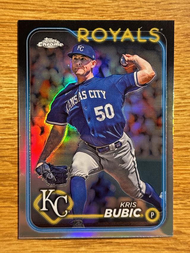 2024 Topps Chrome Update Kris Bubic ﻿Base Set Refractors #USC85