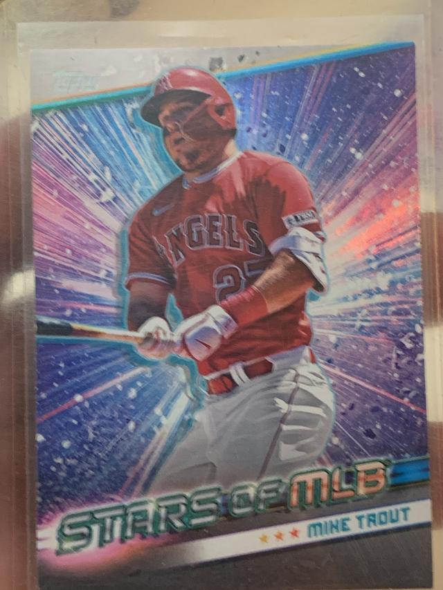 2024 Topps Series 1 Mike Trout STARS OF MLB #SMLB-2