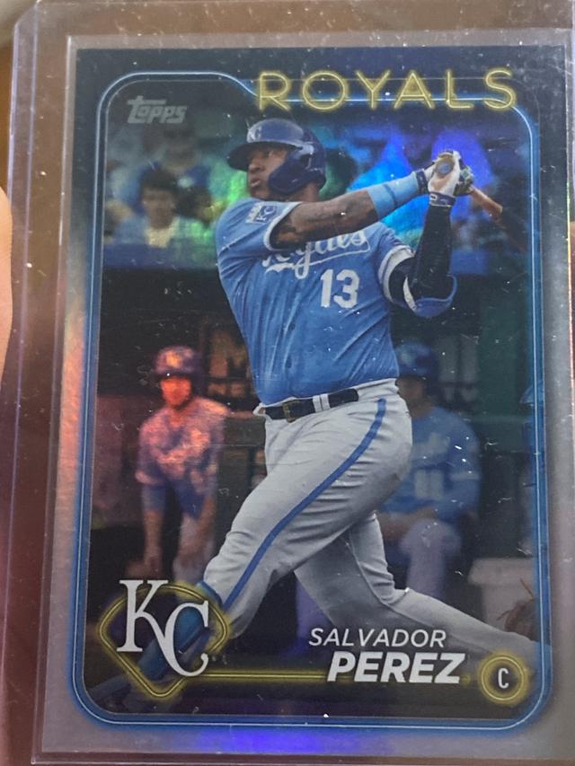 2024 Topps Series 1 Salvador Perez BASE CARD SET Rainbow Foil #24