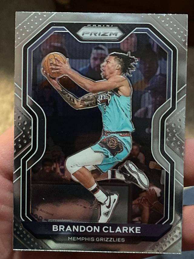 2020-2021 Panini Prizm Basketball Brandon Clarke Base Set #228