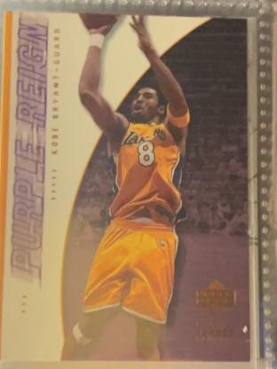 2000-01 Upper Deck Basketball Kobe Bryant ﻿Purple Reign #433