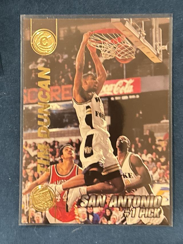 1997 Press Pass Tim Duncan ﻿Base #1