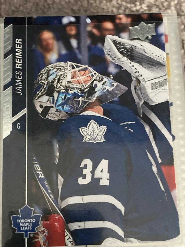 2015-16 Upper Deck Series 1 James Reimer Base Set #171