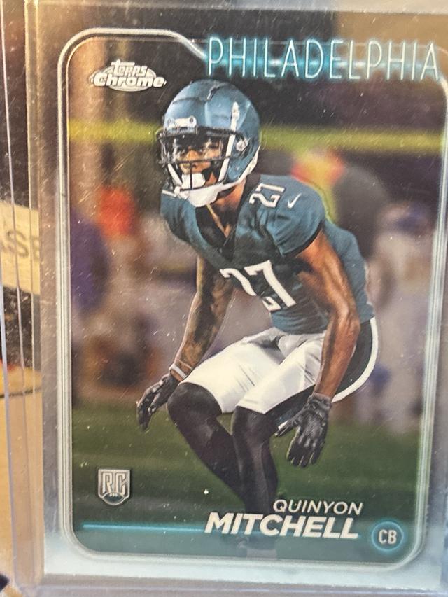 2024 Topps Chrome Football Quinyon Mitchell Rookies #229