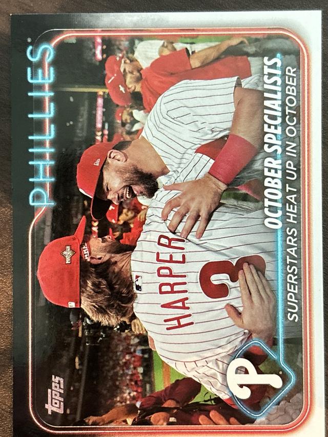 2024 Topps Series 1 October Specialists BASE CARD SET #275