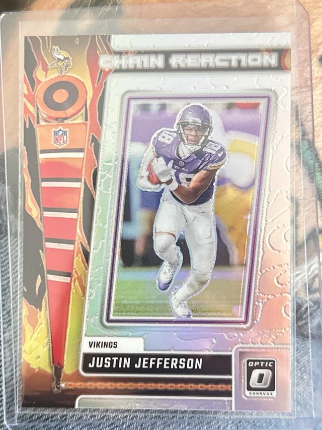 2023 Donruss Optic Justin Jefferson Chain Reaction #CR-JJ