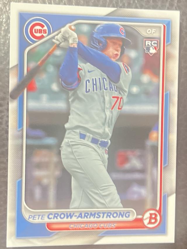 2024 Bowman Pete Crow-Armstrong BASE CARDS #85