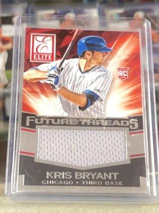 2015 Panini Elite Kris Bryant Future Threads Set #8