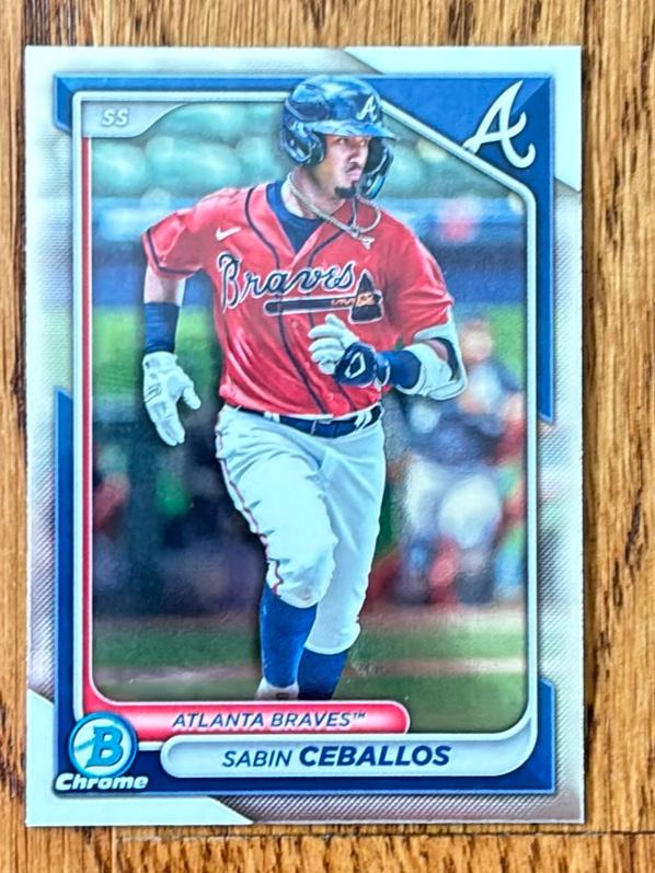 2024 Bowman Sabin Ceballos CHROME PROSPECTS II #BCP-130