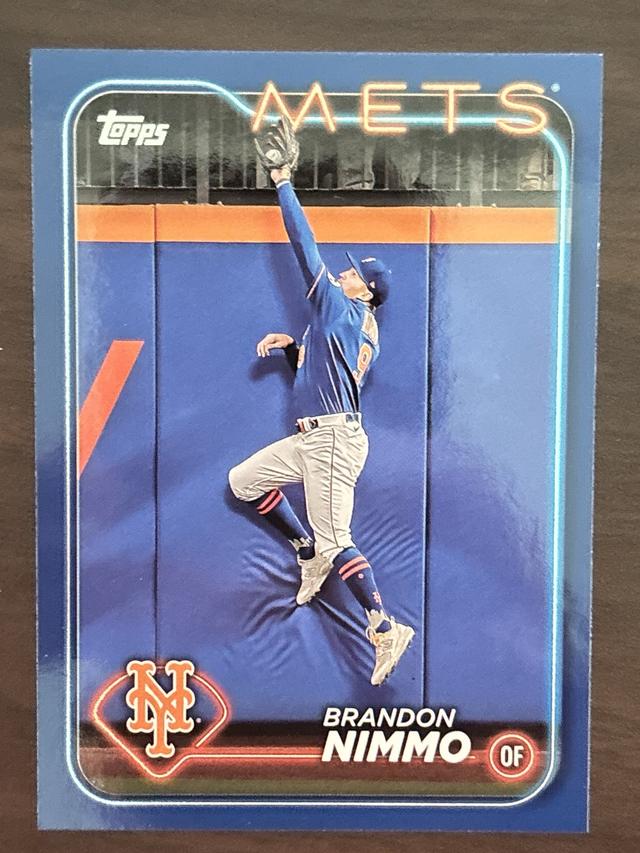 2024 Topps Series 1 Brandon Nimmo BASE CARD SET #59