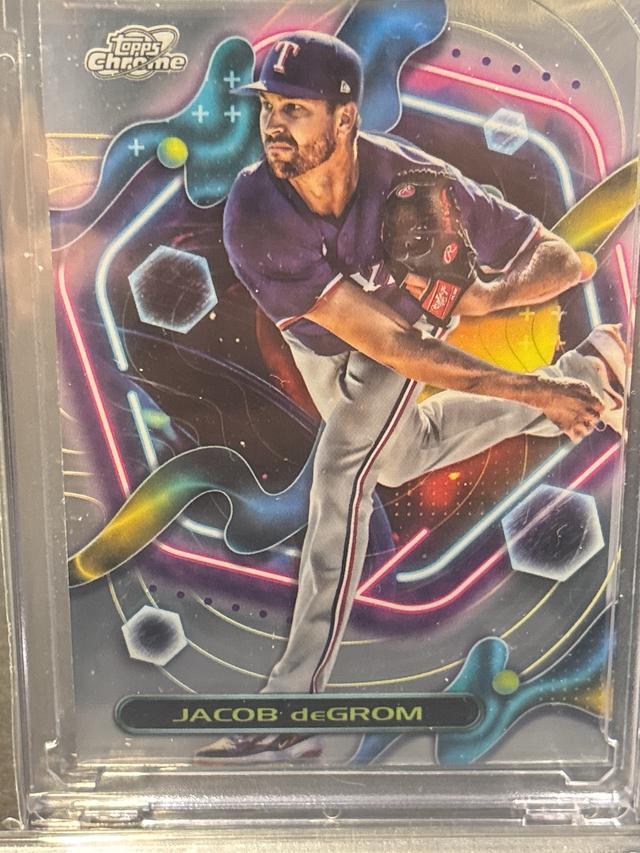 2023 Cosmic Chrome Jacob deGrom BASE #159