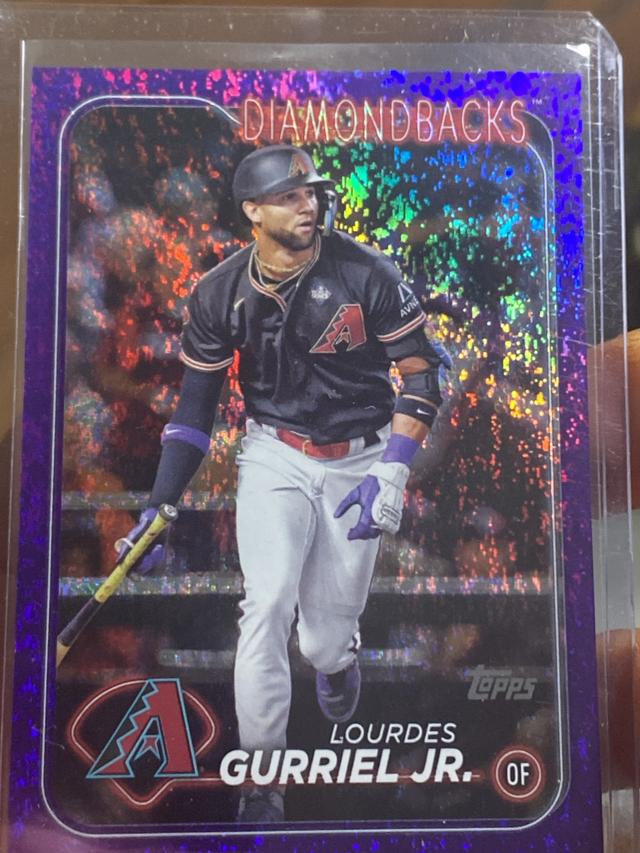 2024 Topps Series 2 Lourdes Gurriel Jr. BASE SET Purple Foil /799 #677