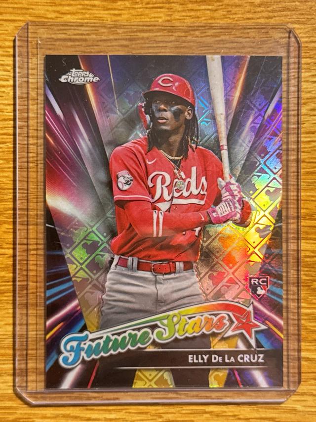 2024 Topps Chrome LogoFractor Elly De La Cruz Future Stars #FSLE-1