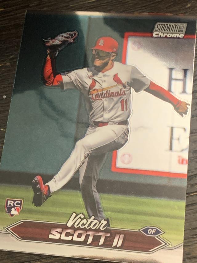 2024 Topps Stadium Club Victor Scott II Chrome #23