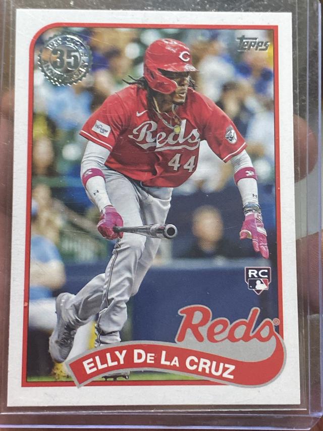 2024 Topps Series 1 Elly De La Cruz 1989 TOPPS BASEBALL #89B-69