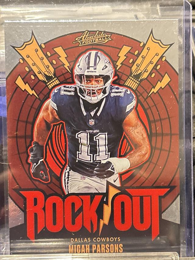 2024 Panini Absolute Football Micah Parsons Rock Out #RO-MPS