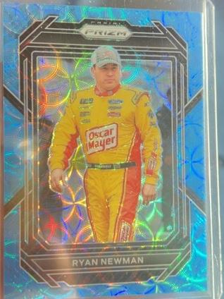 2023 Panini Prizm Nascar Ryan Newman Carolina Blue Scope Prizms /99 #76