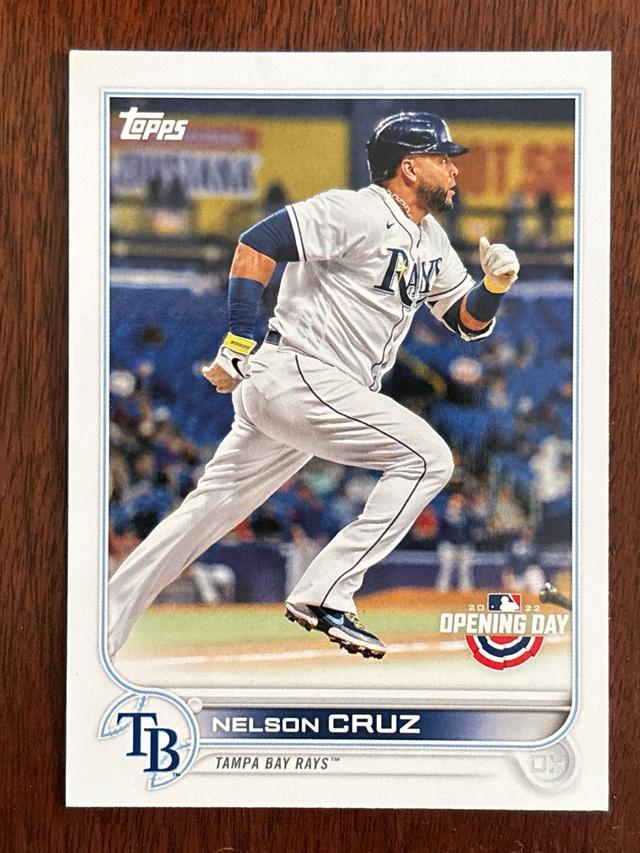 2022 Topps Opening Day Nelson Cruz Base Set #110