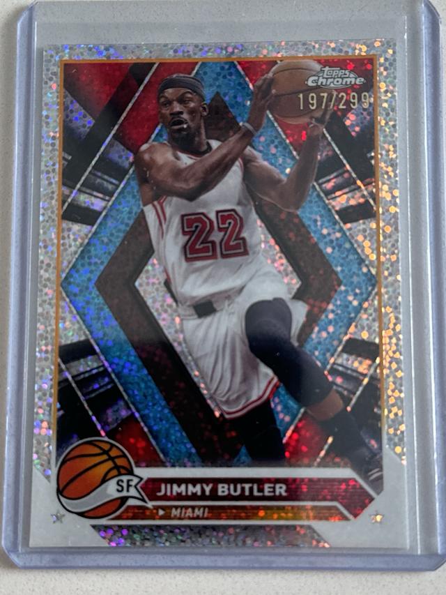 2023-24 Panini Select Basketball Jimmy Butler Light Blue Prizms /299 #40