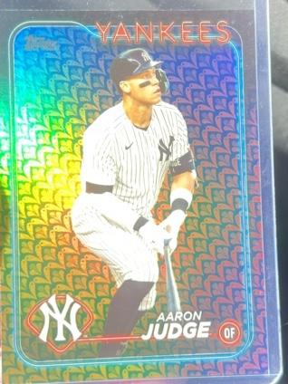 2024 Topps Series 1 Aaron Judge BASE CARD SET Holiday #99