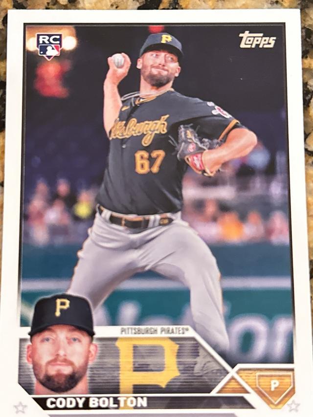 2023 Topps Update Series Cody Bolton BASE SET #US223