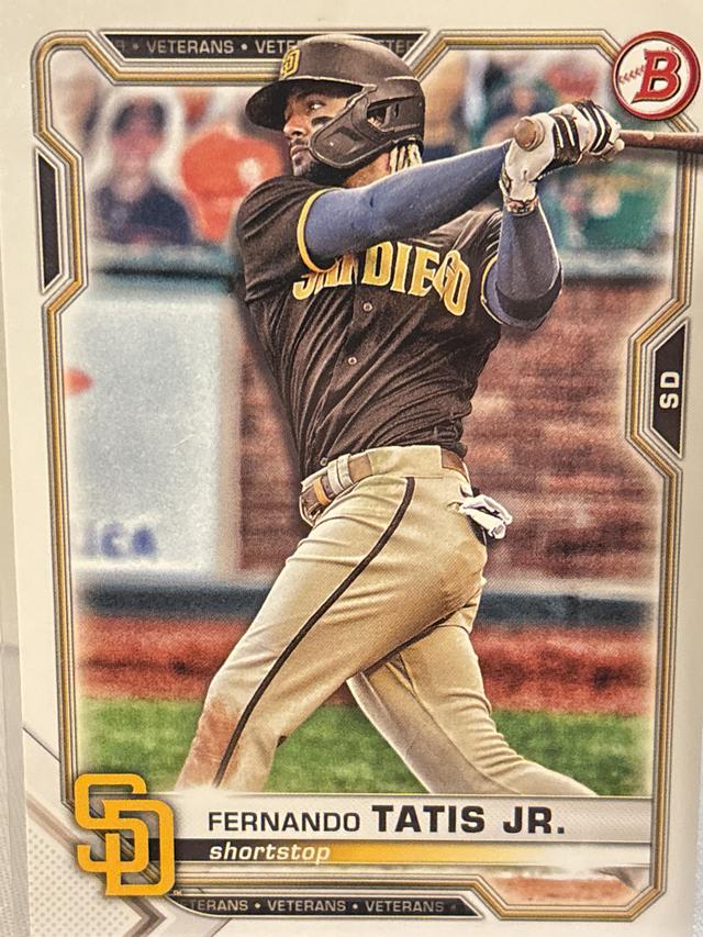 2021 Bowman Fernando Tatis Jr. BASE CARDS #87