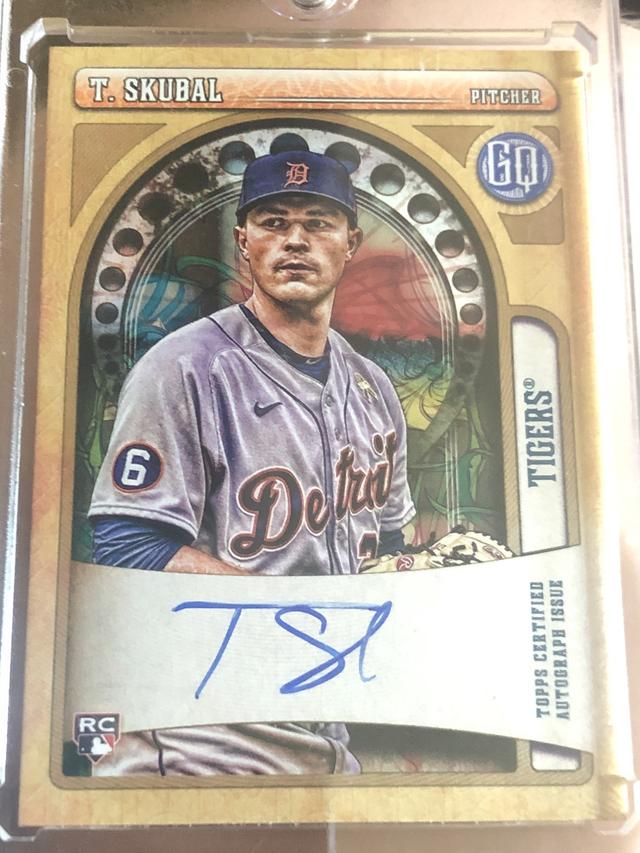 2021 Topps Gypsy Queen Tarik Skubal Autographs Set #GQA-TSK