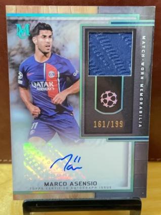 2023-24 Topps Museum Collection UEFA Champions League Marco Asensio Autograph