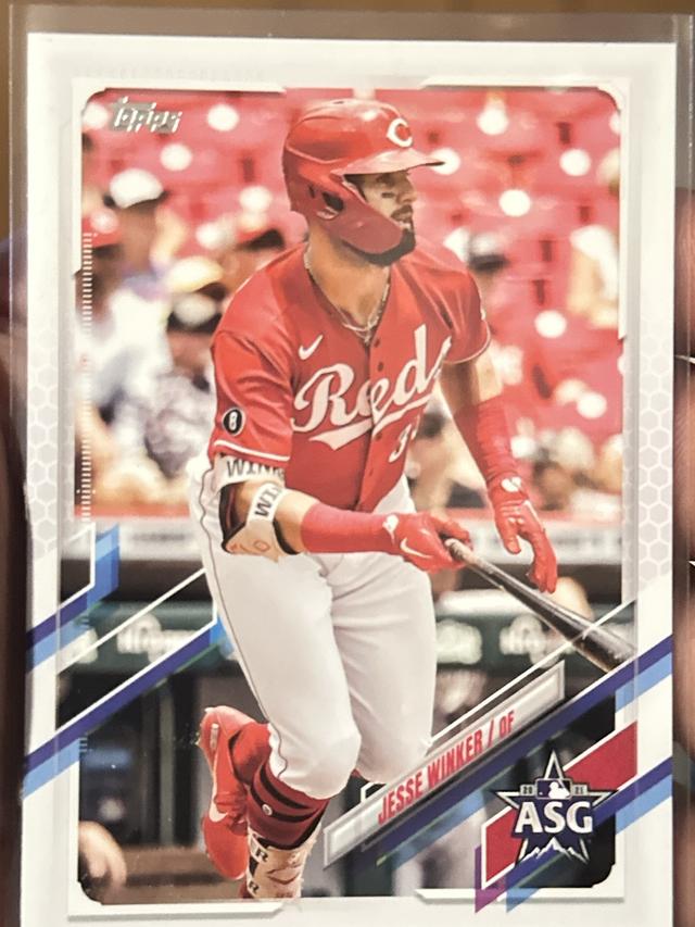 2021 Topps Update Jesse Winker 2021 MLB ALL STARS #ASG-16