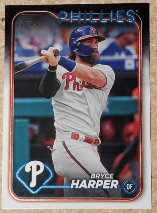 2024 Topps Series 1 Bryce Harper BASE CARD SET First Card /1 #200