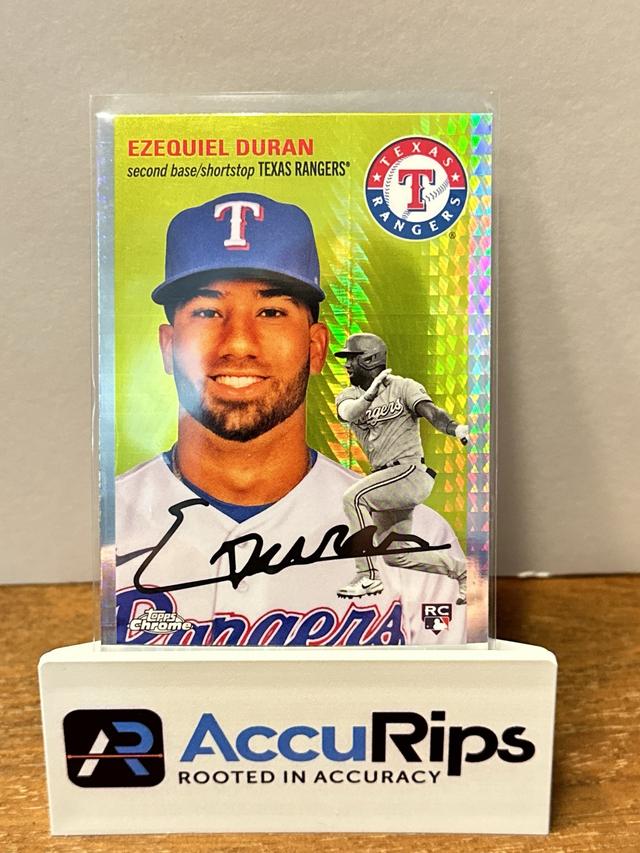 2023 Topps Chrome Platinum '54 Ezequiel Duran Prism Refractors (1:5 blaster) #45