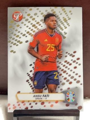 2023 Topps Pristine Road to Euro 2024 Ansu Fati ﻿Base Set #162