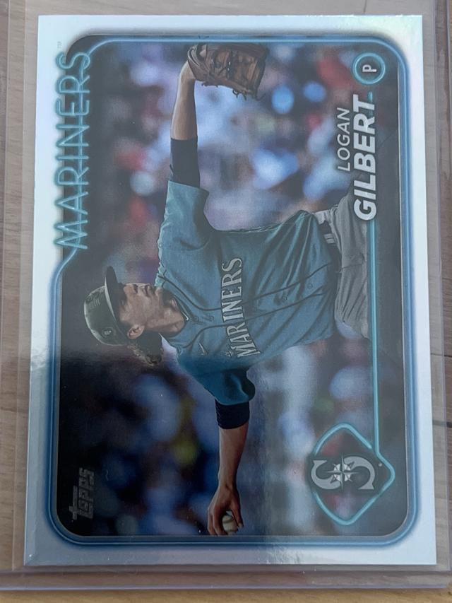 2024 Topps Series 2 Logan Gilbert BASE SET #556