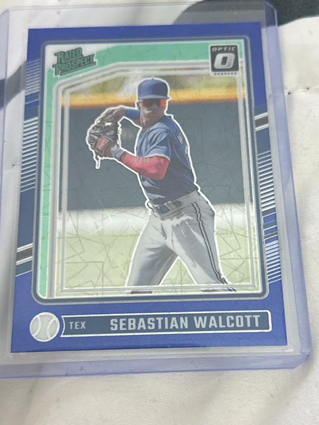 2024 Donruss Sebastian Walcott Optic Rated Prospects #160