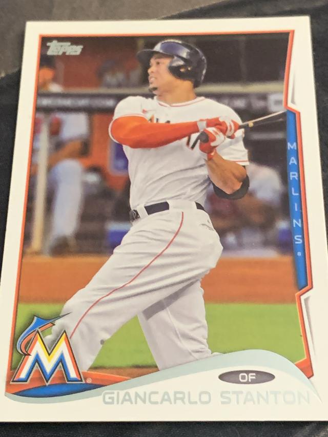 2014 Topps Update Series Stanton All-Star Stitches Triples Set #Giancarlo