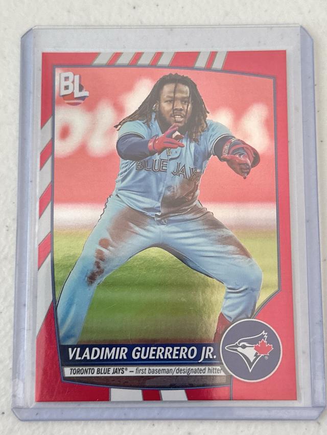 2023 Topps Big League Vladimir Guerrero Jr. SUPER RARE RED FOIL #288